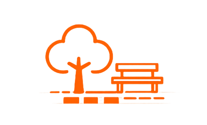 Projet d'aménagement d'une cour ou d'un jardin